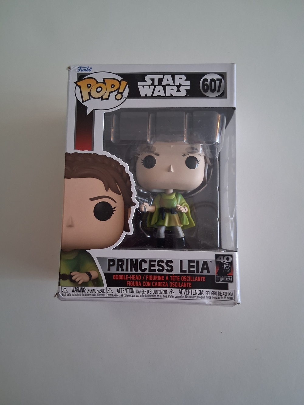 Funko Princess Leia Pop! Vinyl Figure - Green Outfit